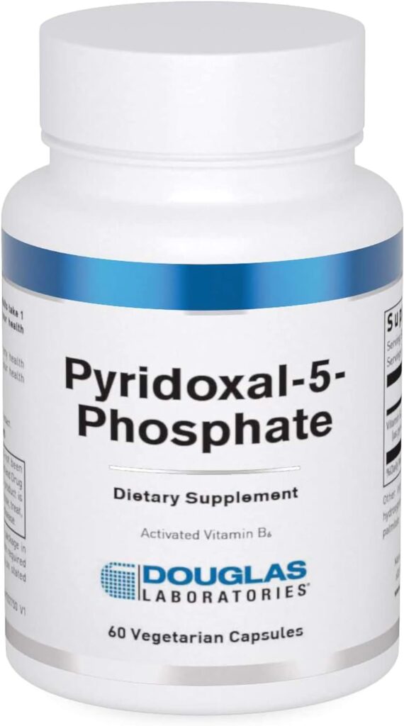Douglas Laboratories Pyridoxal-5-Phosphate (50 mg.) | Vitamin B6 to Support Neurological Health and Cardiovascular System | 60 Capsules