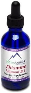 HoneyCombs Liquid Vitamin K1-1 Fl Oz + Vitamin B1 (Thiamine) Drops- 1 Fl Oz