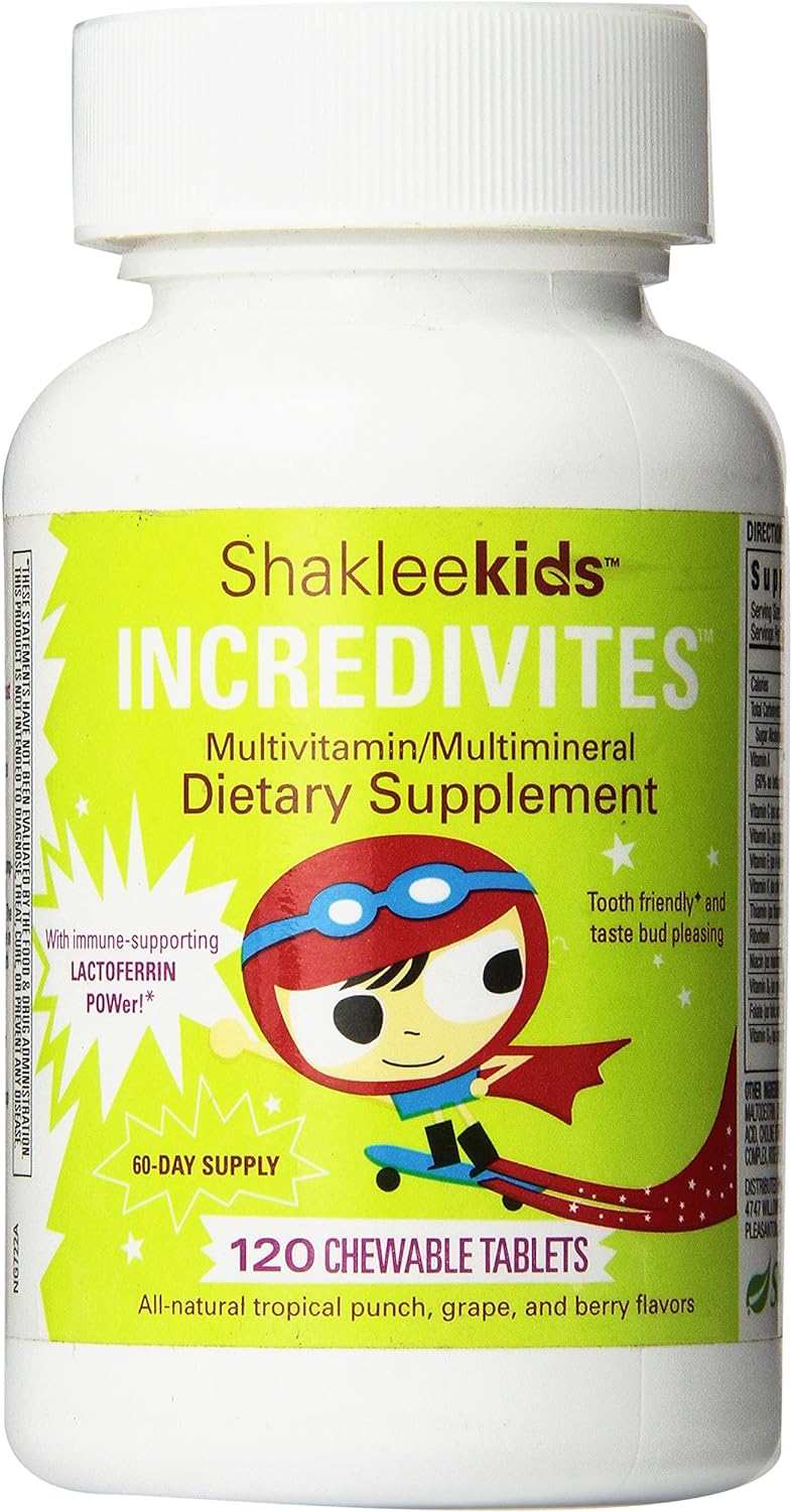 Shakleekids Incredivites Multivitamin 120 ct.