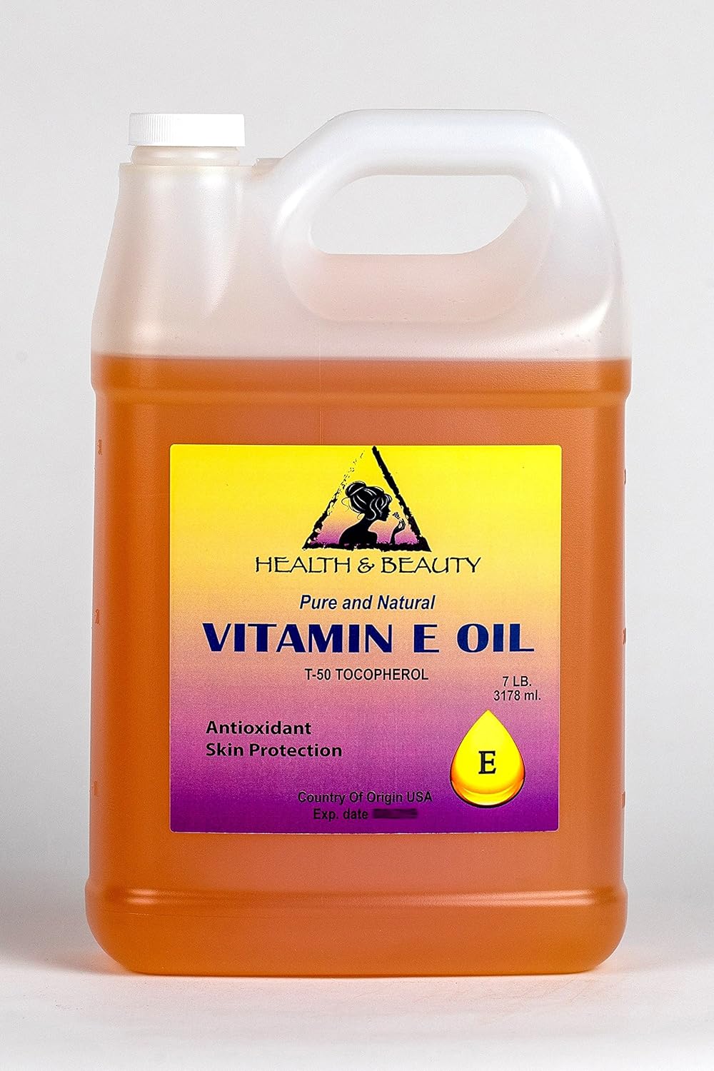 Tocopherol T-50 Vitamin E Oil Anti Aging Natural Premium Pure 1 oz with Glass Dropper