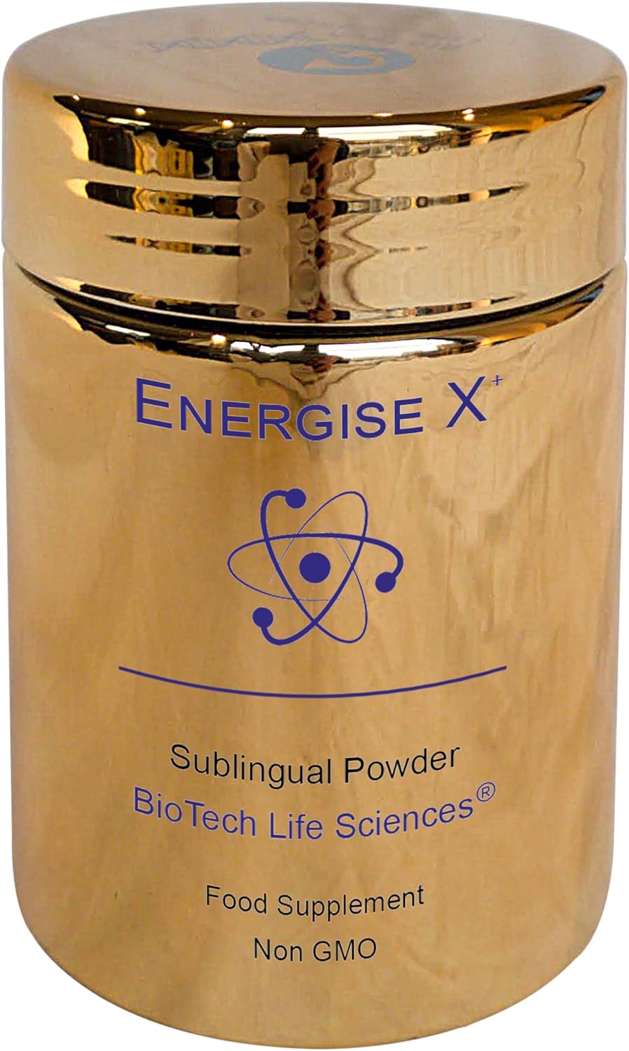 BioTech Life Sciences Energise X 100 Grams NAD+ CoQ10 Vitamins A Retinol D3 E K2 B2 B5 B6 B7 Biotin B8 B9 Folate B12 (EX-100g)