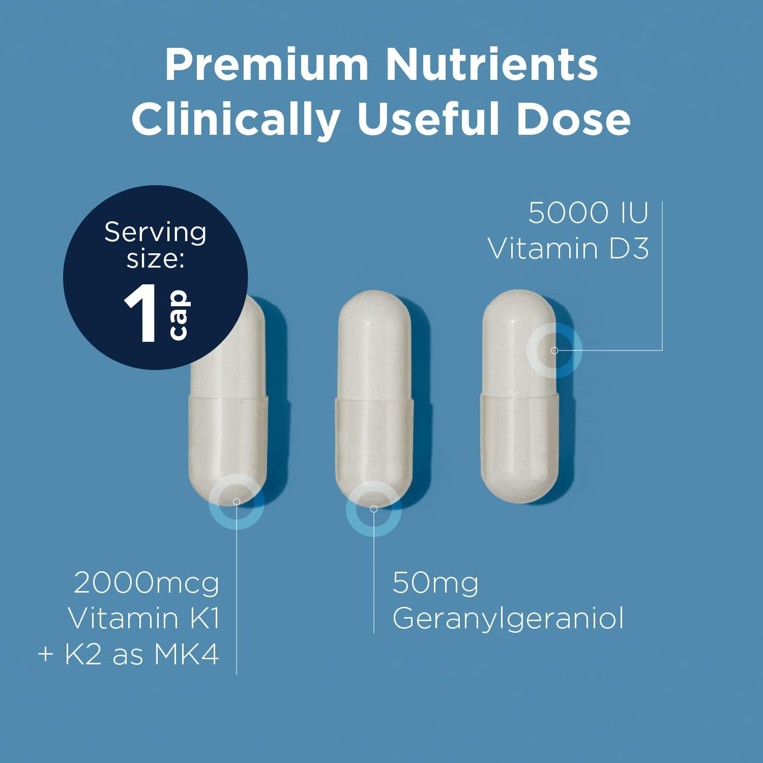 Designs for Health Vitamin D Supreme (60 Capsules) + Zinc Supreme (90 Capsules) Bundle - Vitamin D3 5000 IU with 2000mcg Vitamin K + Zinc Bisglycinate Chelate Immune Support (2 Products)