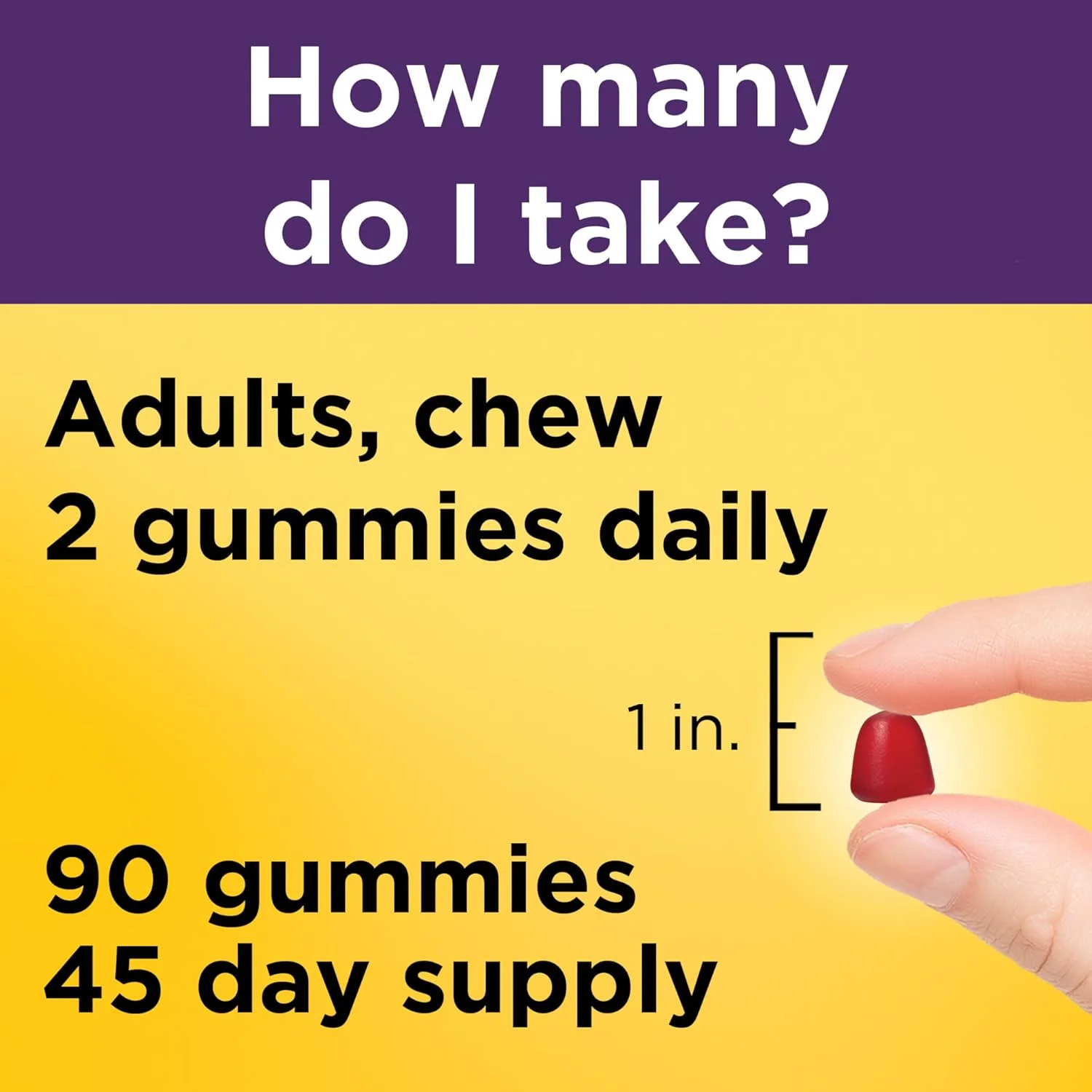 Nature Made Biotin 3000 mcg, Dietary Supplement For Healthy Hair, Skin  Nail Support, 90 Gummies, 45 Day Supply
