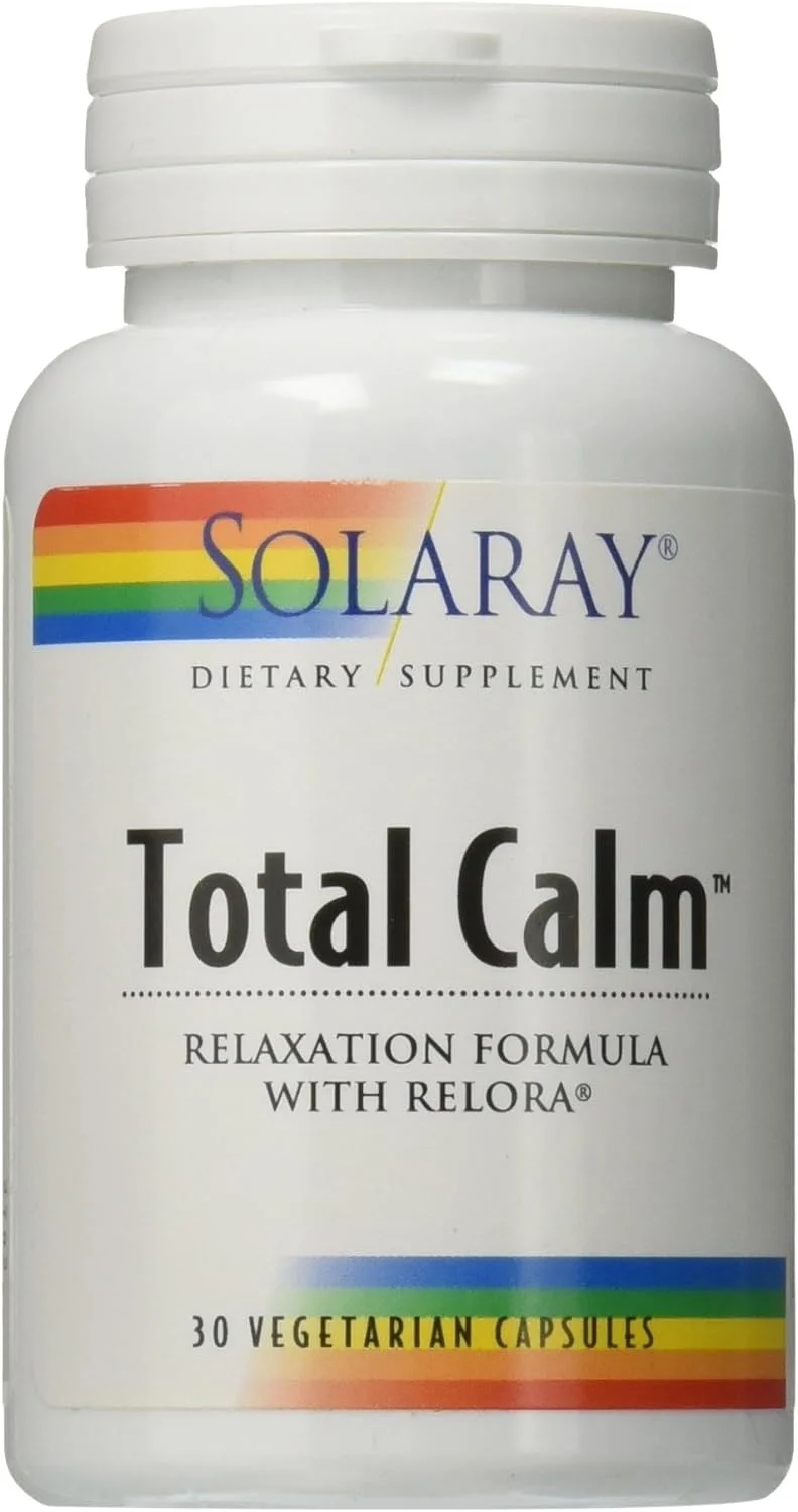 Solaray Total Calm VCapsules, 30 Count