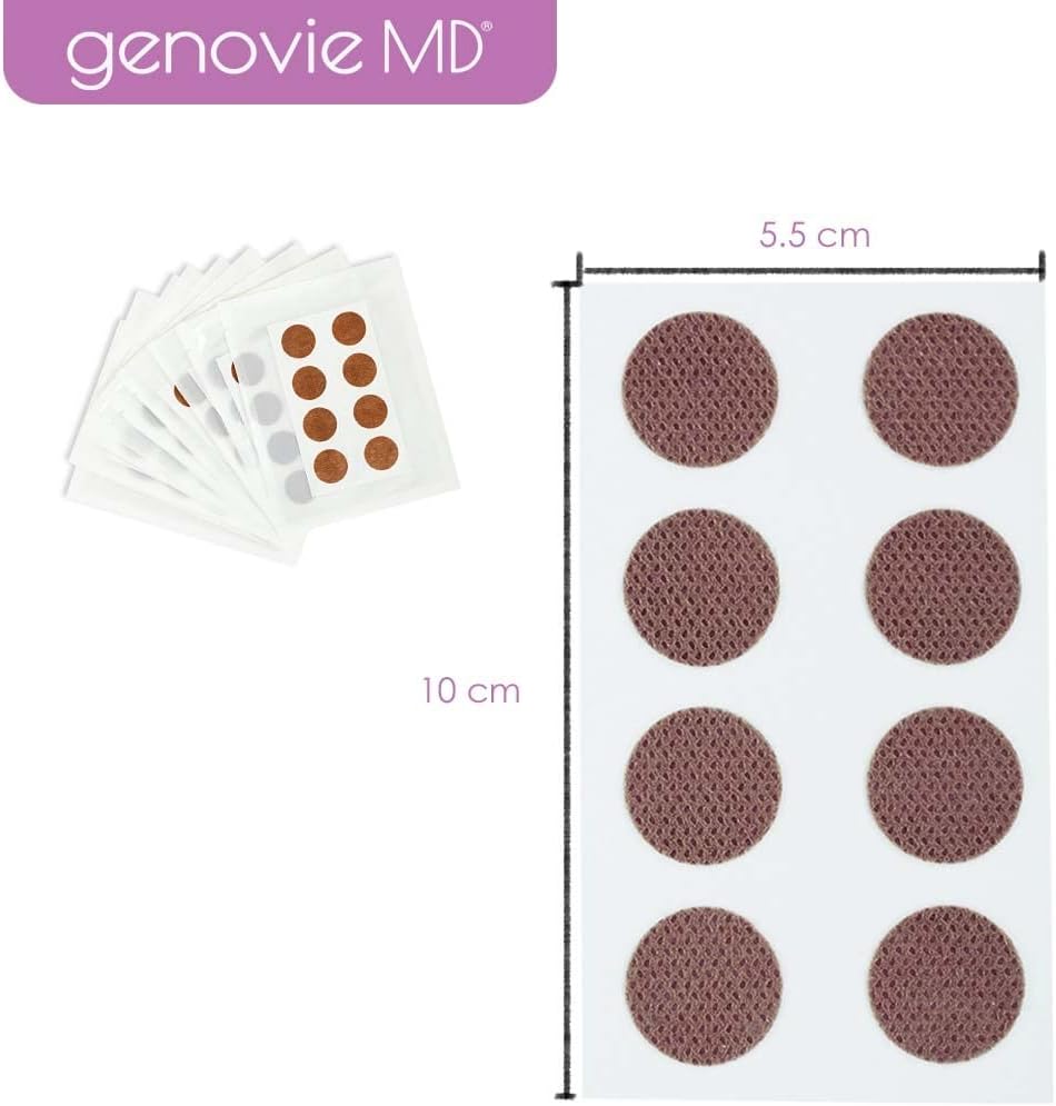 genovie MD B12 Patch with Natural Ingredients, Made with B12, Vitamin C and E, Perfect for Boosting Your Entire Day, 64 Patches