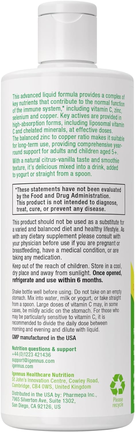 Super B-Complex + Liposomal Vitamin C 1000mg  Zinc Vegan Bundle, Methylated Sustained Release B Complex  High Absorption Liquid Immune Support Complex, by Igennus