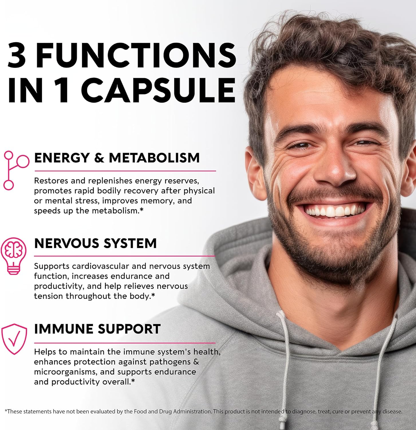 Vitamin B Complex - 11-in-1 B-Complex: B1, B2, B3, B5, B6, B7, B8, B9, B12 with Vitamin C, Choline, Inositol - Made in USA - Energy, Brain  Heart Support Supplements - 754 mg - 60 Vegan Capsules