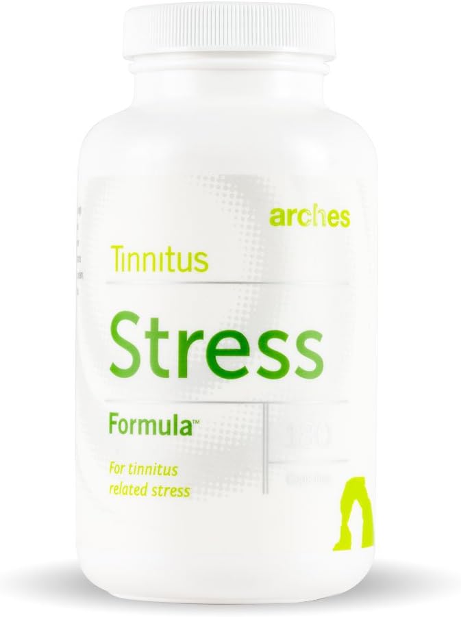 Arches Tinnitus Stress Formula – B-Complex Vitamin for Tinnitus Related Stress, 180 Count Bottle, 3 Month Supply