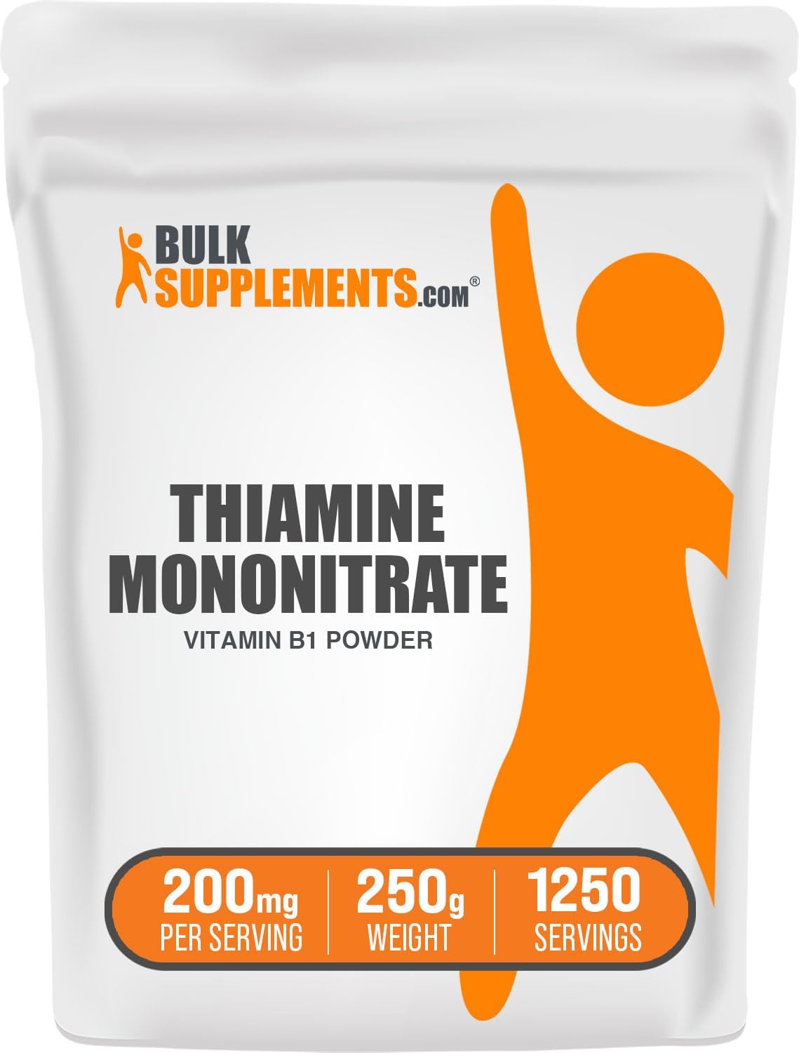 BULKSUPPLEMENTS.COM Thiamine Mononitrate Powder - Vitamin B1 Powder - Thiamine B1 Supplement - Thiamine 200mg - B1 Vitamins - Thiamine Supplement - 200mg per Serving (100 Grams - 3.5 oz)