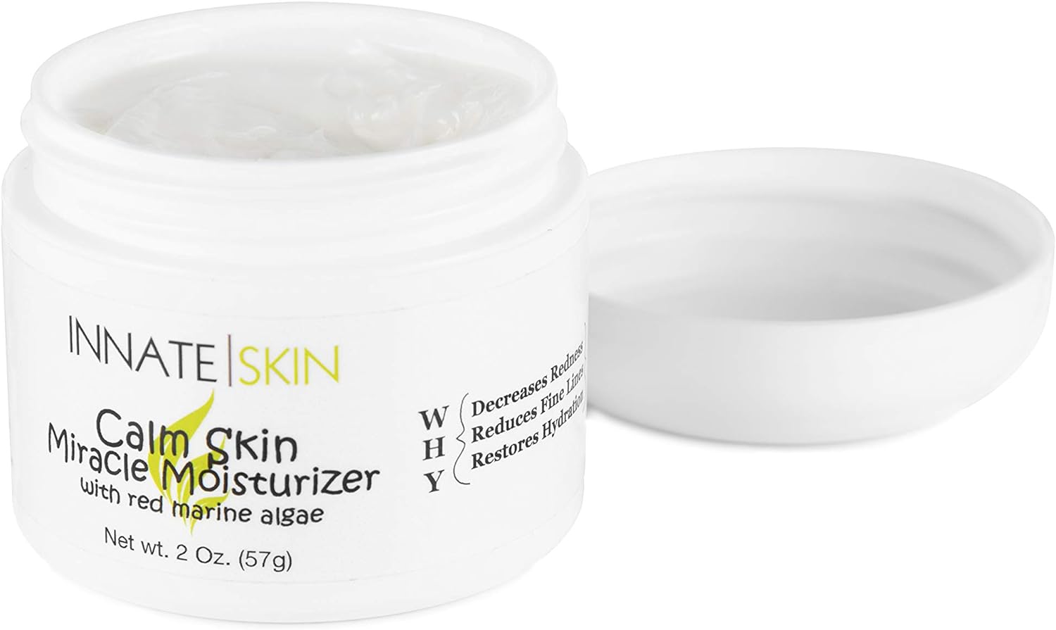 Calm Skin Miracle Moisturizer with Marine Algae  Clear Skin Vitamin Capsules w/Pantothenic Acid B5, Zinc Picolinate, Vitex Chasteberry 60 Count by Innate Skin