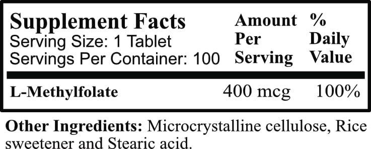 Daily Manufacturing Methylfolate (Vitamin B9)