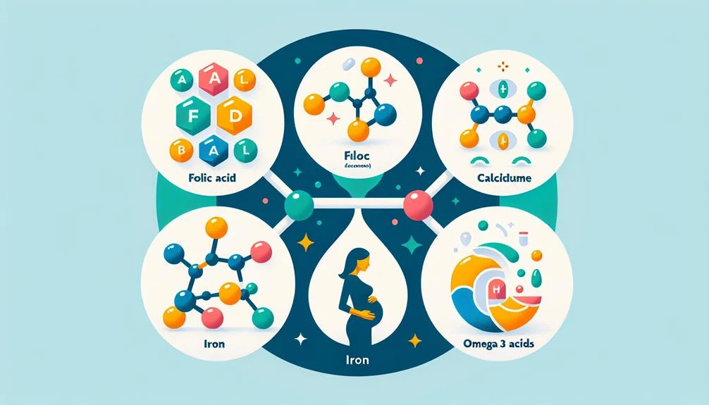 essential nutrients during pregnancy