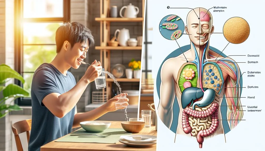 nutrient absorption in digestion