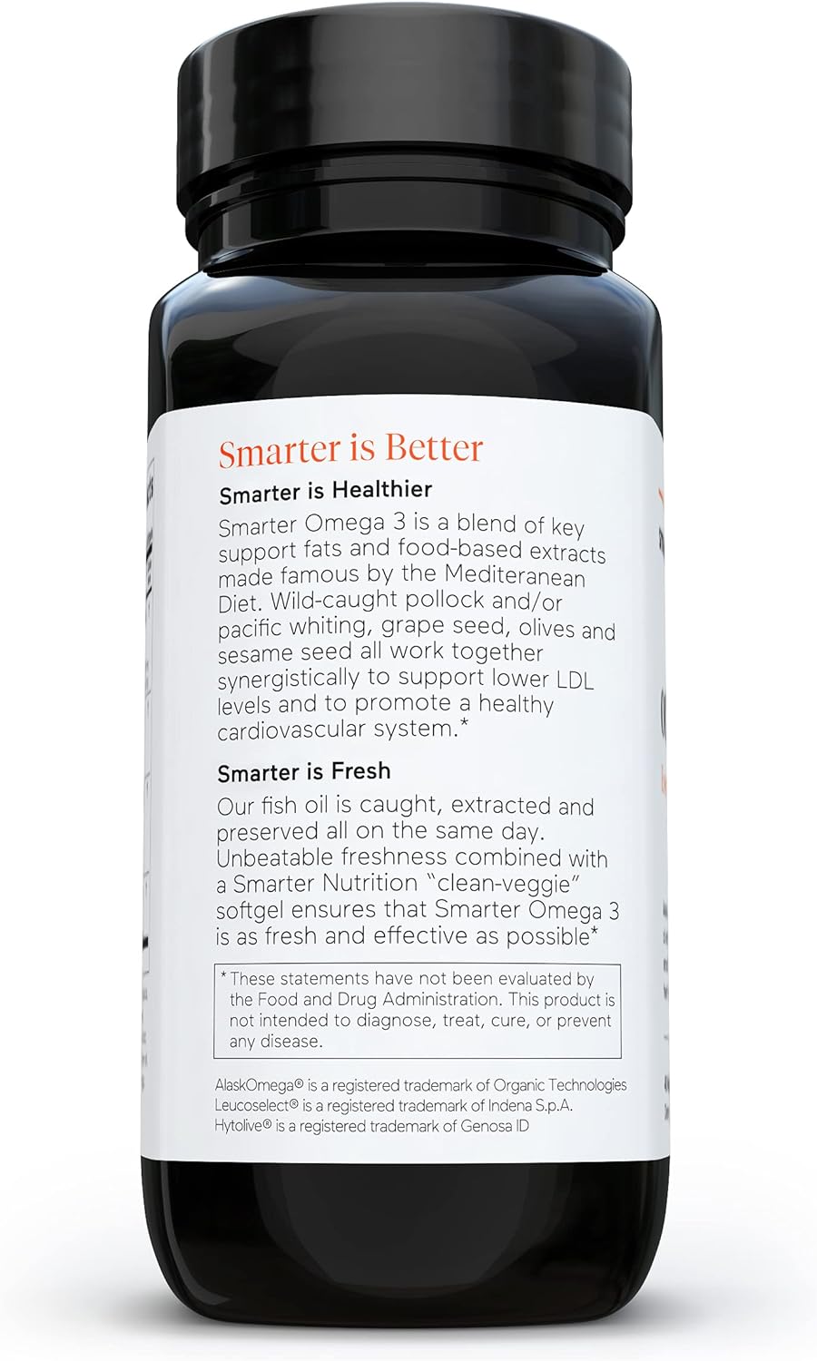 SMARTERNUTRITION Plant-Based Vitamin D3 Immune Support with Vegan K2 Complex + Smarter Omega 3 Fish Oil - Mediterranean Omega 3 Essential Fatty Acids