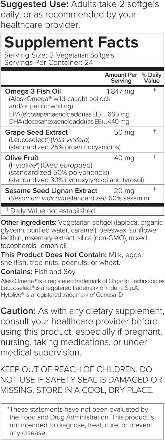 SMARTERNUTRITION Plant-Based Vitamin D3 Immune Support with Vegan K2 Complex + Smarter Omega 3 Fish Oil - Mediterranean Omega 3 Essential Fatty Acids