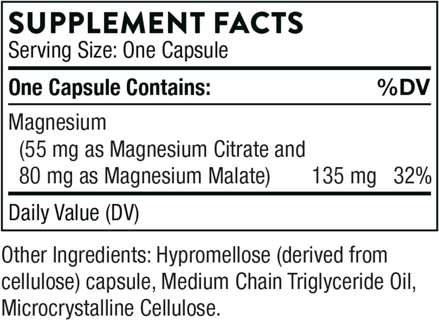 THORNE Magnesium CitraMate  Vitamin D-5000 Duo - Heart, Bones, Muscles - 60 to 90 Servings