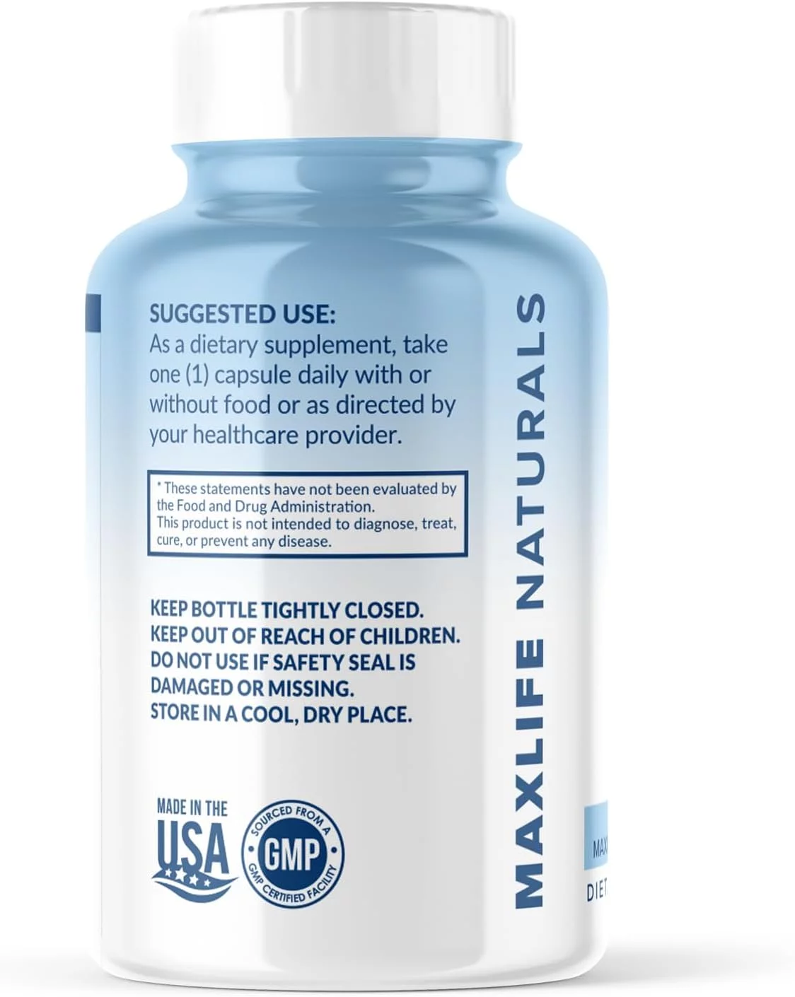 TTFD - B1 Max - Thiamine Vitamin B1 TTFD - 100mg - (Thiamine Tetrahydrofurfuryl Disulfide) Thiamine MAX, 60 Capsules by MAXLIFE NATURALS.