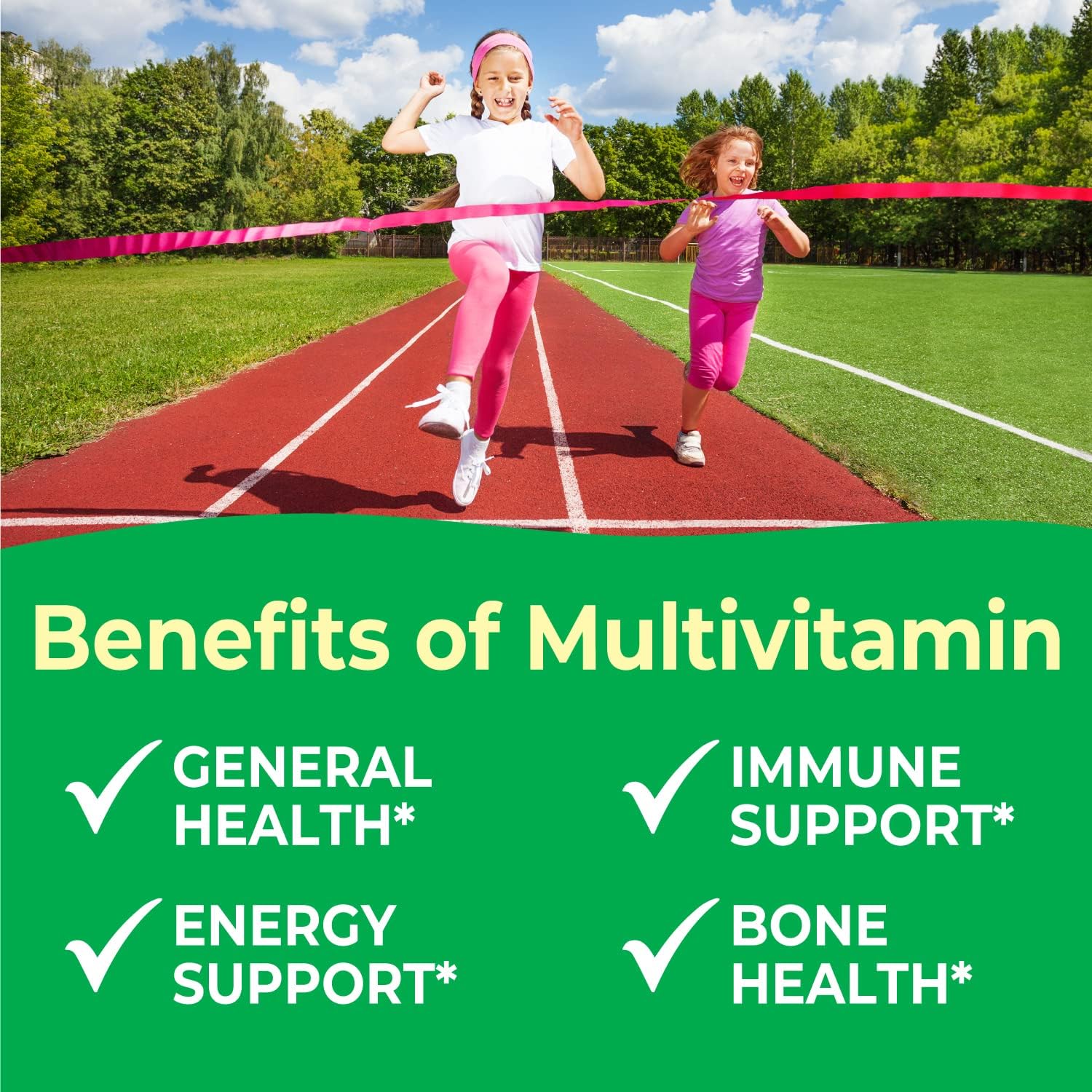 VitaWorks Kids Multivitamin with Iron  Minerals Chewable Tablets - Mixed Fruit Flavor - Vegetarian, GMO-Free, Nut Free - Dietary Supplement - Digestive Support for Children - 120 Chewables,