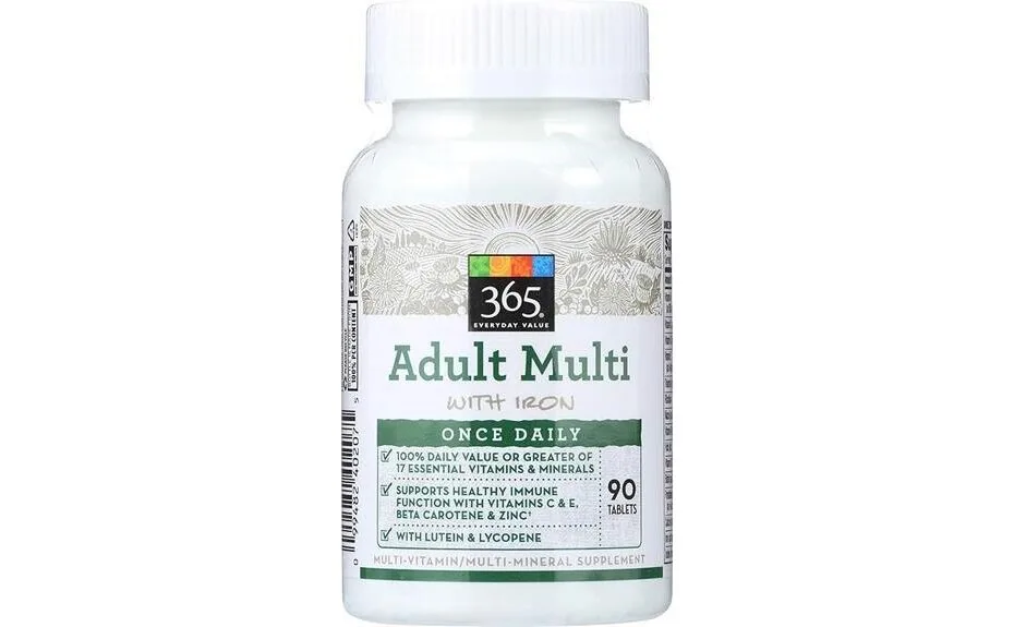 adult multi with iron review