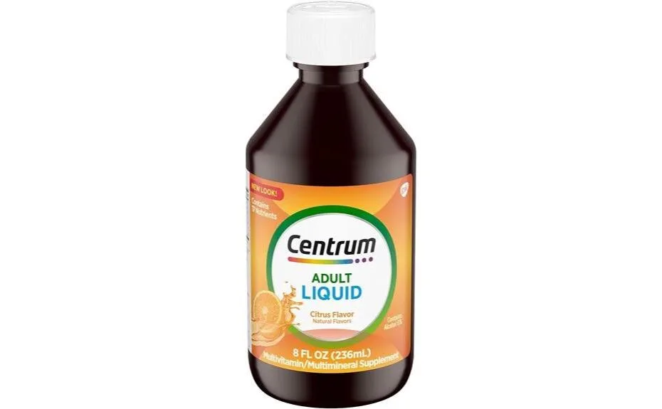 centrum liquid multivitamin review