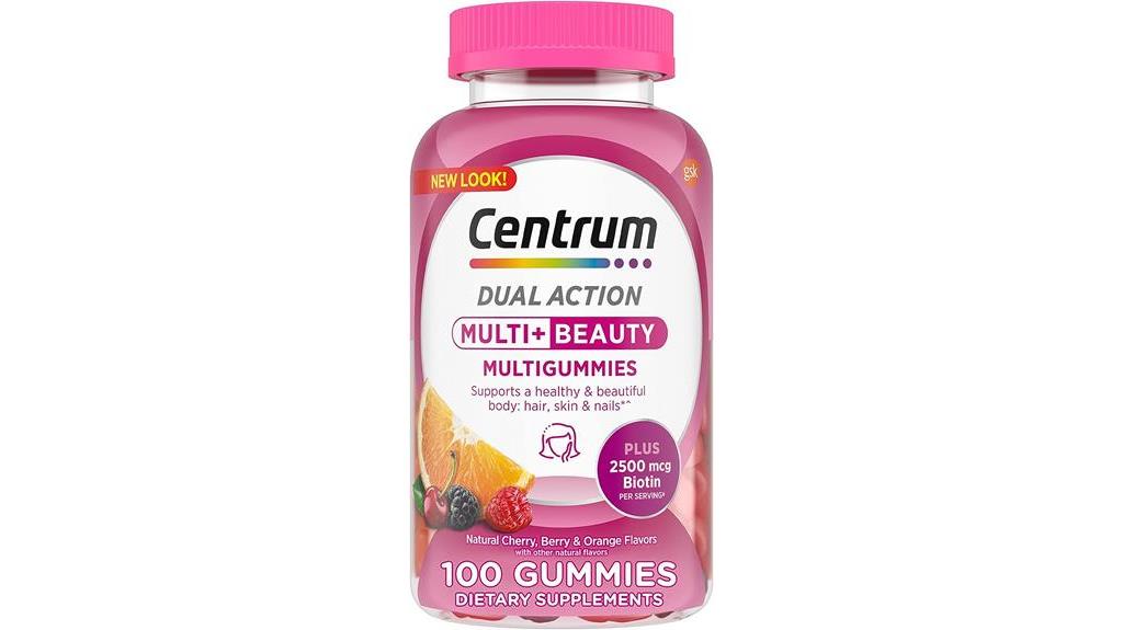 centrum multigummies beauty review