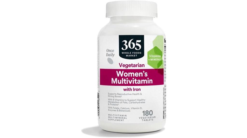 comprehensive multivitamin women s review