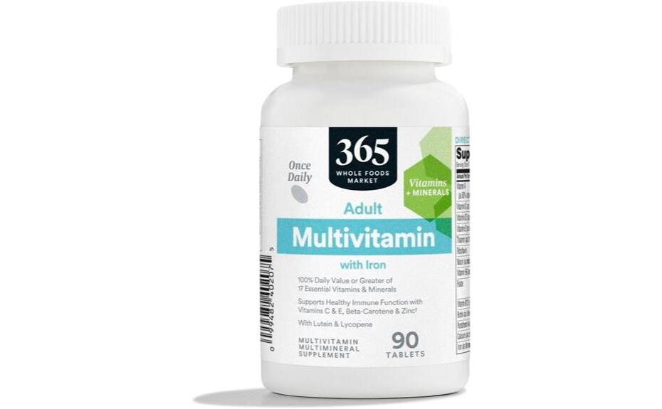 daily adult multivitamin review
