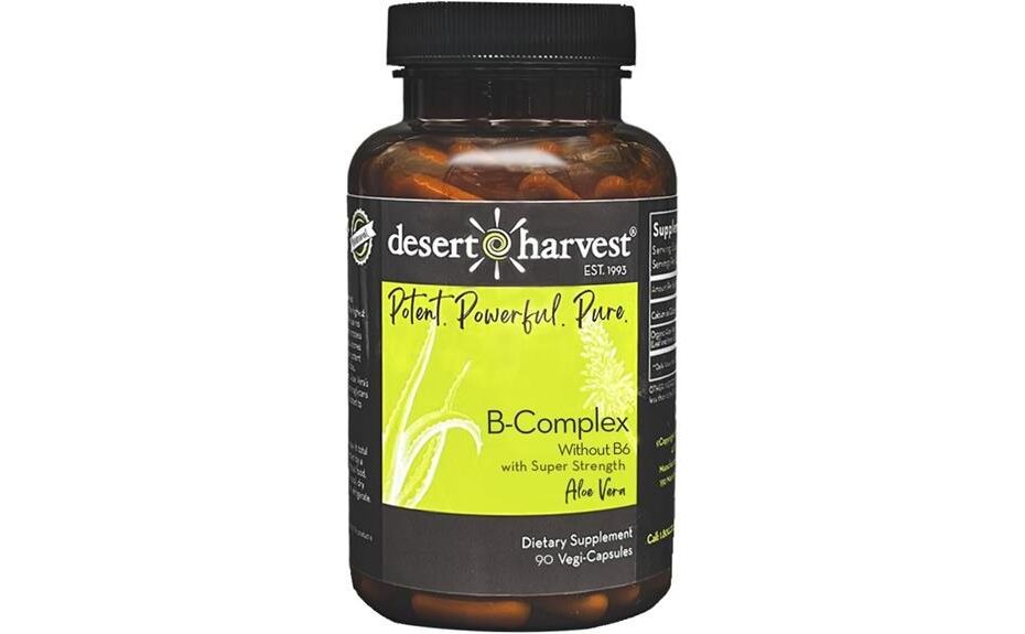 desert harvest b complex review