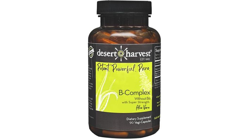 desert harvest b complex review