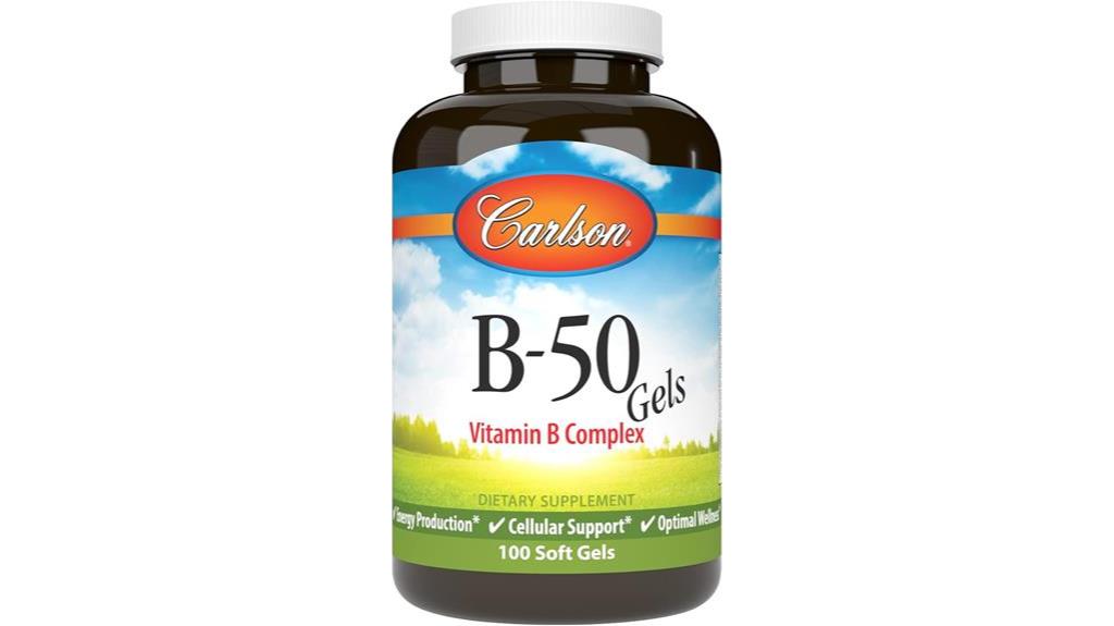 energizing carlson b 50 gels