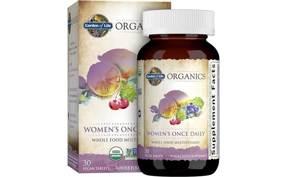 garden of life women s multivitamins