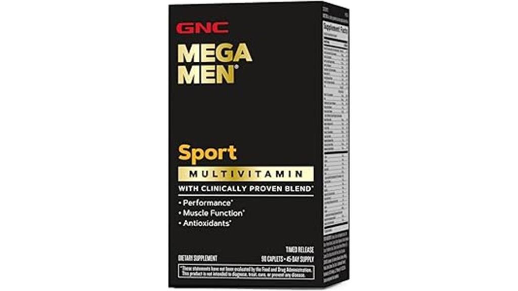gnc mega men sport review