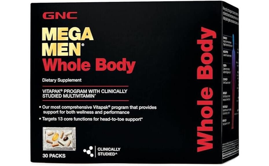 gnc mega men vitapak review