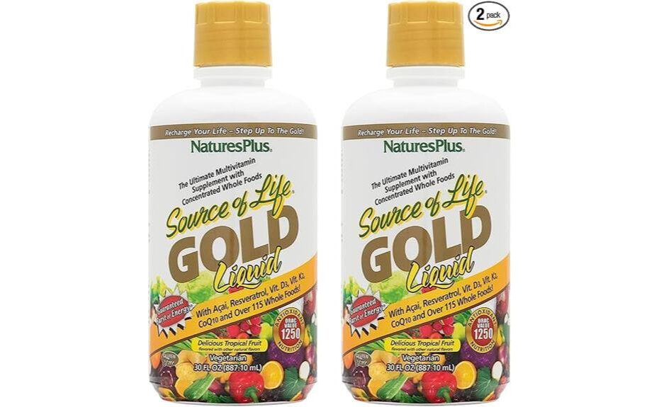 gold multivitamin liquid review