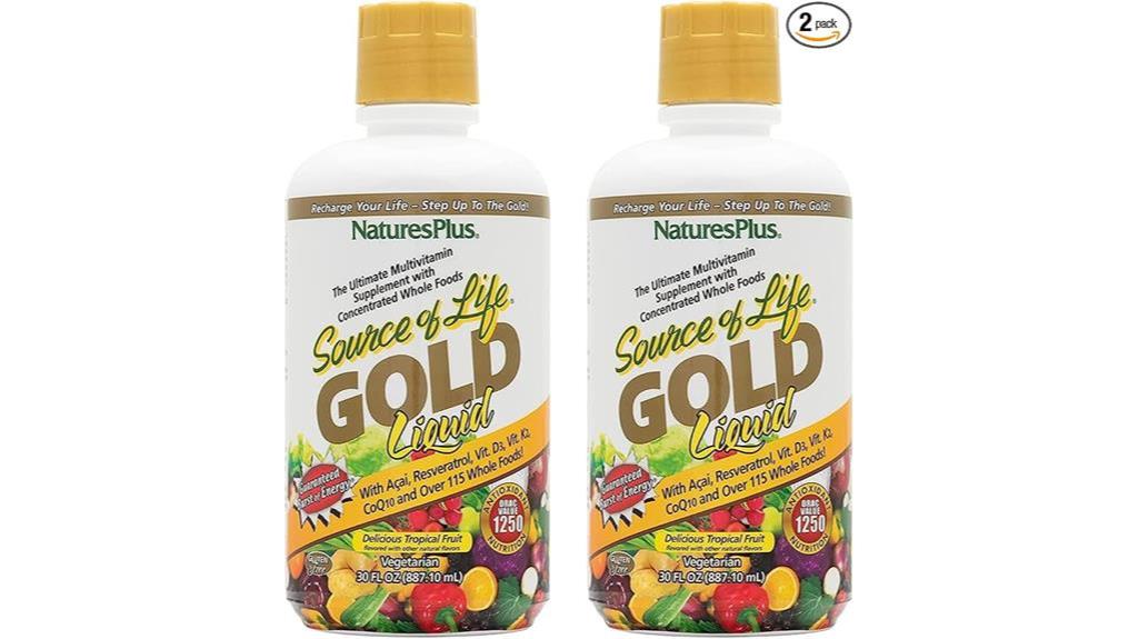 gold multivitamin liquid review