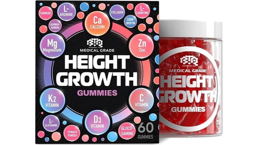 height growth gummies review