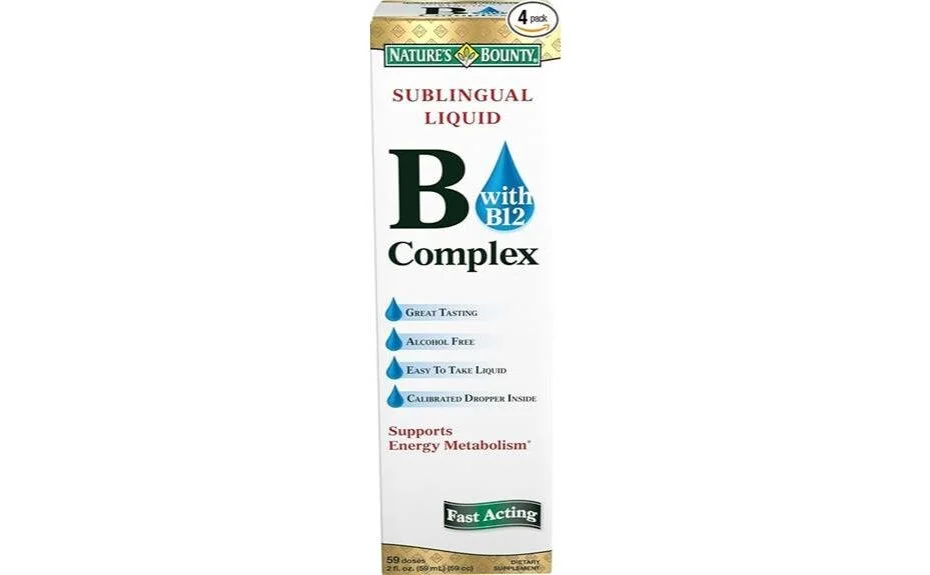 natures bounty vitamin b review