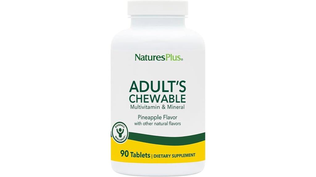 natures plus multivitamin review