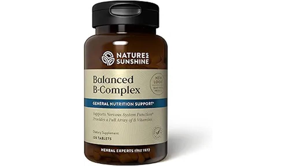 natures sunshine b complex review