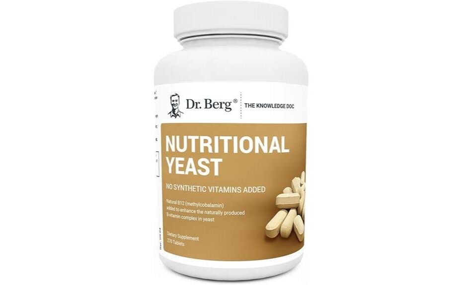 nutritional yeast tablet evaluation