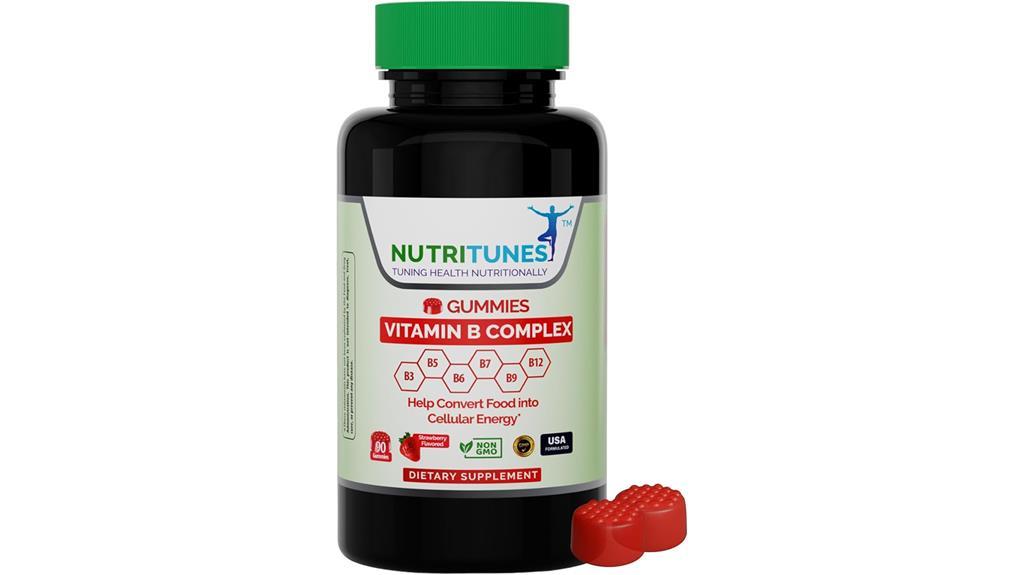 nutritunes b complex gummies review