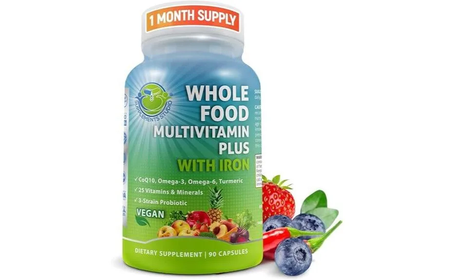 plant based iron multivitamin review