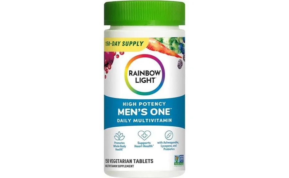 rainbow light men s multivitamin review