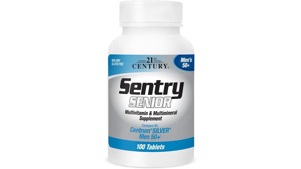 sentry senior men tablets review