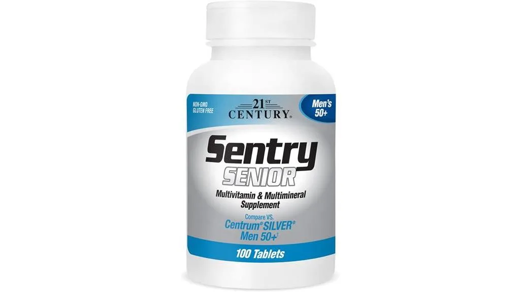 sentry senior men tablets review