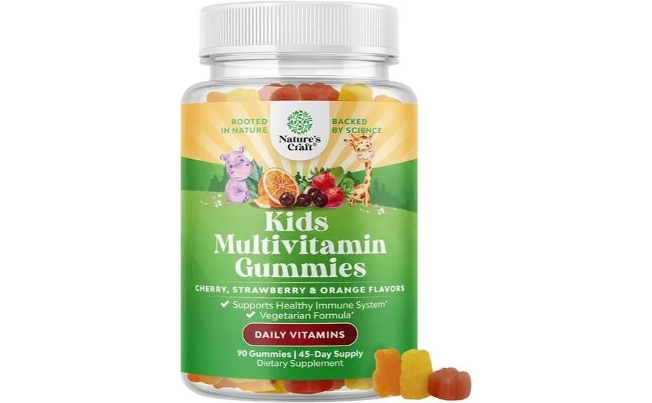 tasty kids multivitamin gummies