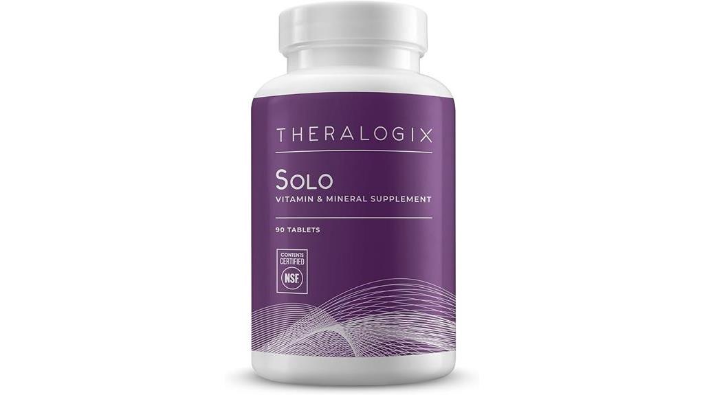 thoralogix solo multivitamin benefits
