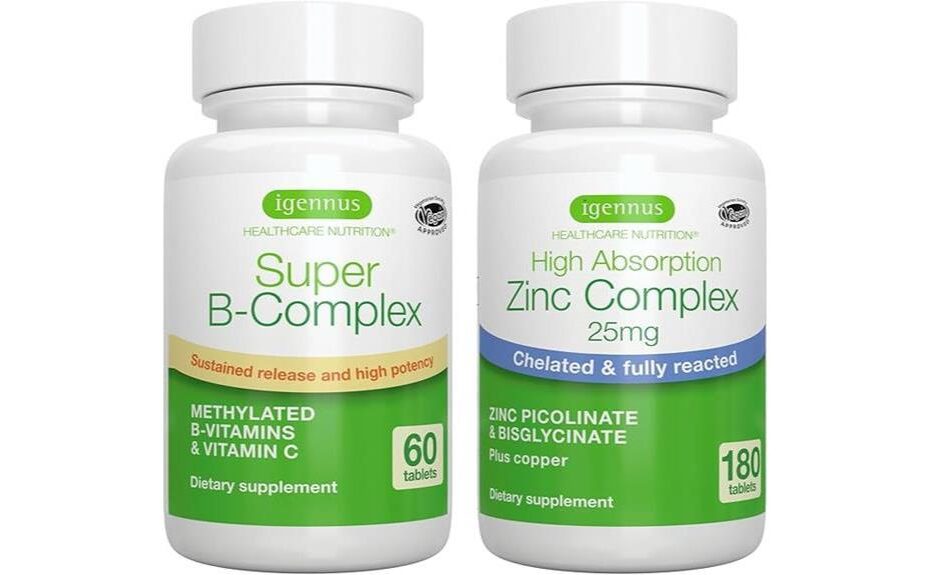 vitamin b zinc supplement review