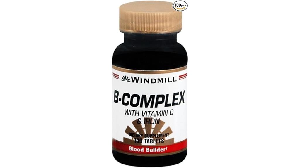 windmill b complex tablets evaluation