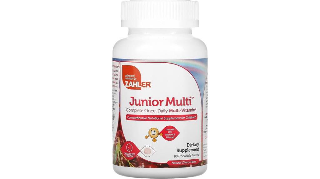 zahler kids chewable multivitamin review